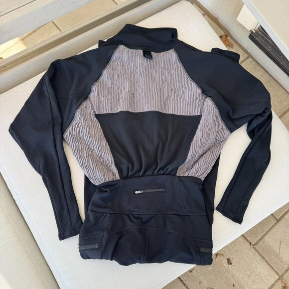 New Free People Movement Long Sleeve One Piece Jumpsuit Keepin Cozy Black XS - Picture 5 of 9